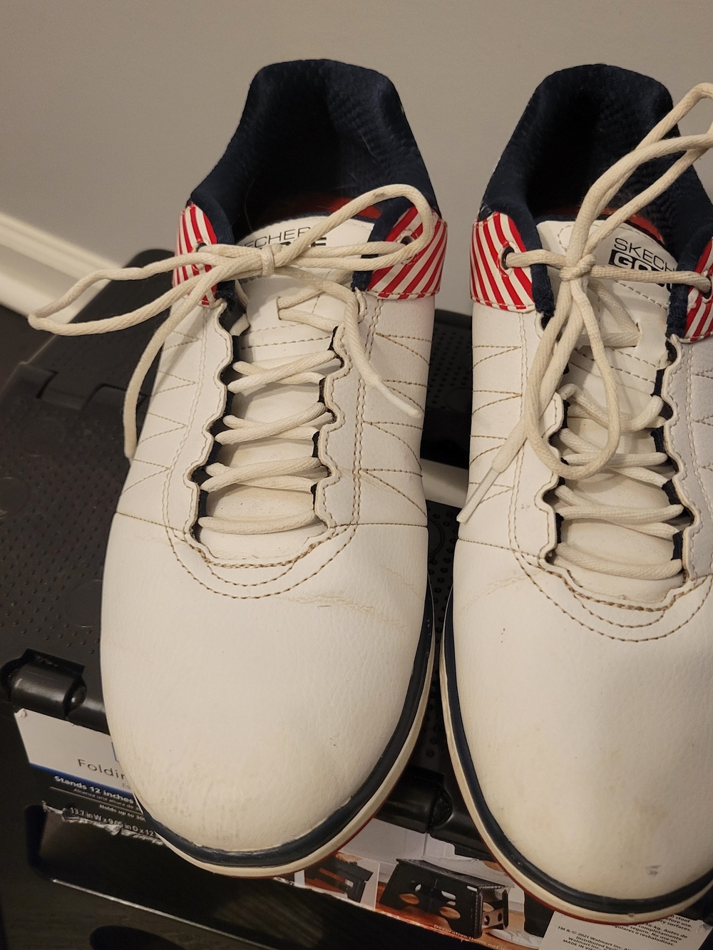 Skechers Womens Go Golf Pivot Patriot Sz 8.5 Excellent Condition